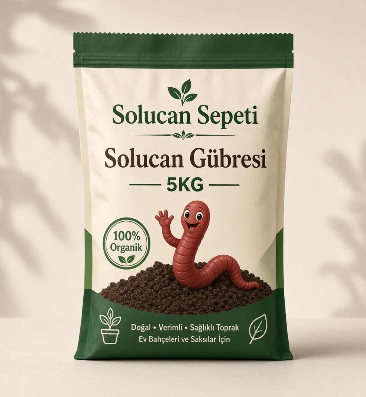 Solucan Gübresi 5KG | Solucan Sepeti