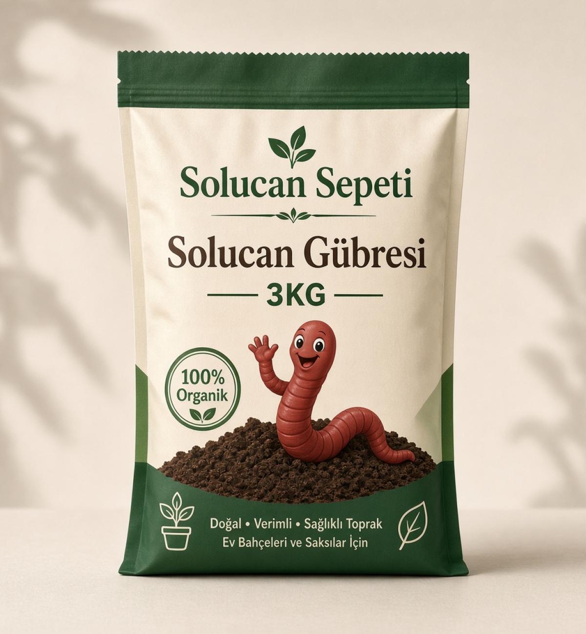 Solucan Gübresi 3KG | Solucan Sepeti