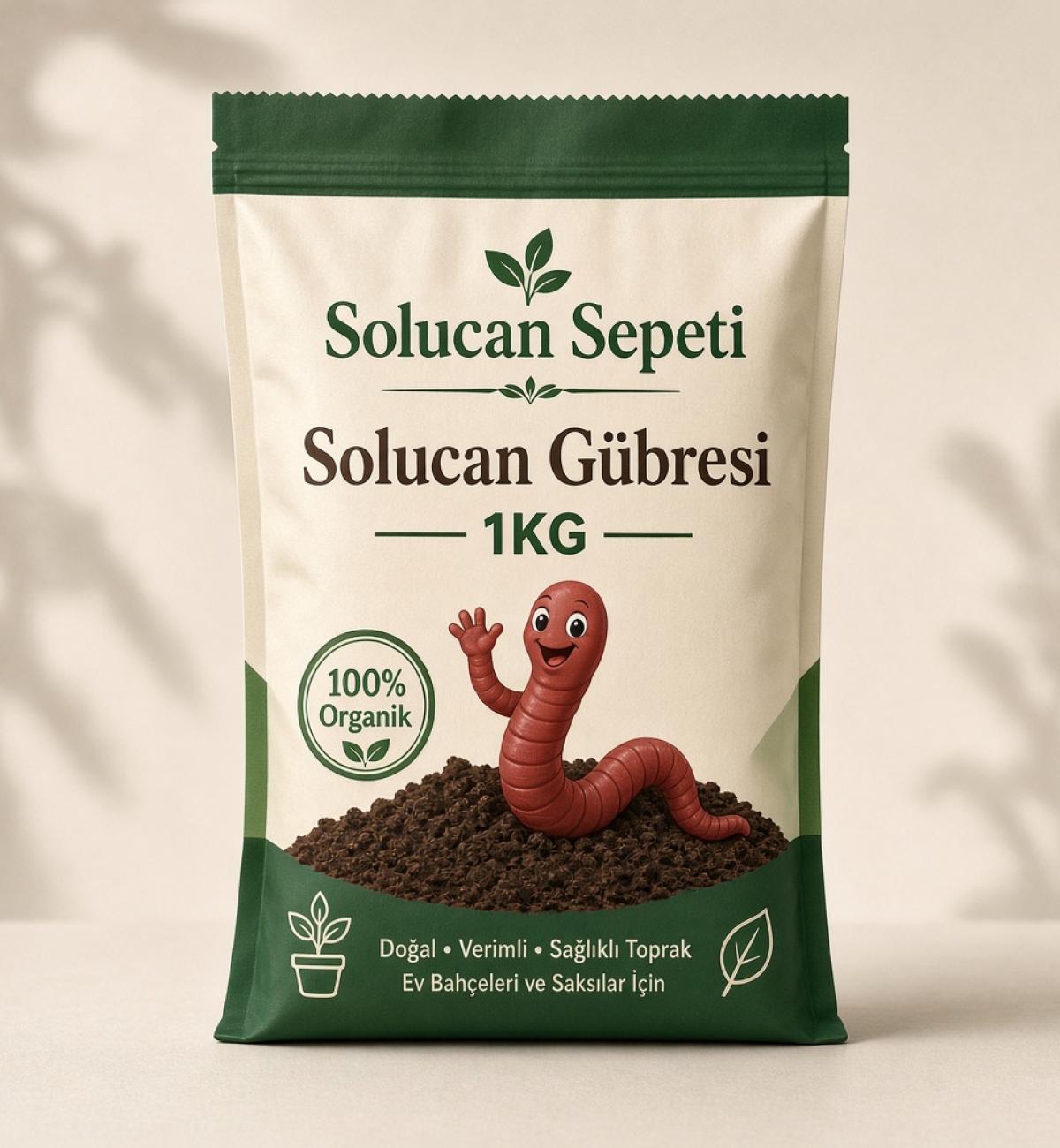 Solucan Gübresi 1KG | Solucan Sepeti
